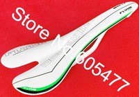 FREE SHIPPING - SD-5 Full carbon Road bike MTB seat saddle 100g ( white) 
